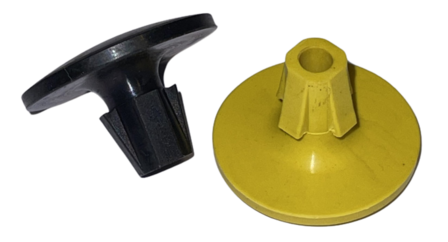 Trapdop &Oslash;38mm voor in gat &oslash;10-12mm