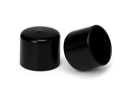 Capuchon flexible PVC par trempage O15mm h 32mm RAL 9005  - Noir