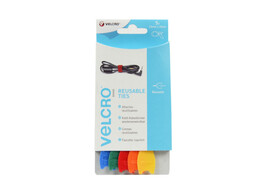 Velcro  binders 200x12 5st kleuren-box