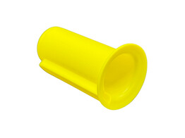 Capuchon pour arbre de transmission O38mm L 93 5mm PEBD jaune