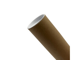 Bouchons pour tubes carton O30mm PEBD blanc