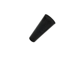 Bouchon conique en EPDM O6 35-9 53mm H 25 4mm noir
