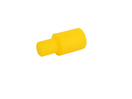 Draad en moerplug silicone M10 geel