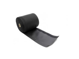 Beschermmantel textiel met Velcro   O100mm lengte 10m zwart