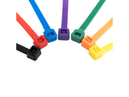 Kabelbinder 140x3 6mm Rood nylon  verpakt per 100st 