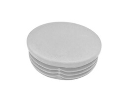 Insteekdop rond voor buis O28mm met wanddikte 0 8-2 5mm grijs - RAL7042