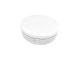 Insteekdop rond voor buis O46mm met wanddikte 1 5-3 5mm wit - RAL 9003