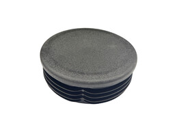 Insteekdop rond voor buis O42mm met wanddikte 1-3mm zwart - R9005