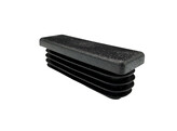 Rectangular insert 90x70mm 3-5 5mm black LDPE
