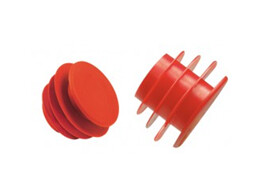 Bouchon pour tube 114 3mm DN100 4  Rouge