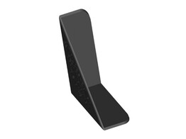 Dreischenkelecke/3-sided cornerprotecor 70x25 Black 2mm