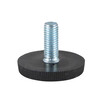 rectangular insert 60x30mm  1 5-2 0mm   nylon thread M10 black
