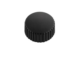 Knurled knob O30mm M6 black