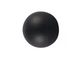 Round knob polypropylene O16mm M5 black