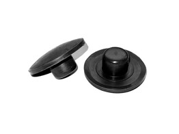 Trapdop O38-39mm voor in gat o15-16mm - Zwart EPDM
