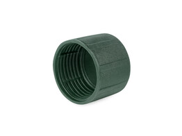 Schroefkap M36X2 Metrisch ECO groen TPE PCR  Post Consumer Recycled 