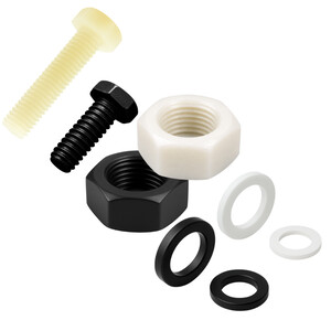 Pieces nylon - Rondelle/ecrou/boulon