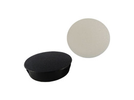 Bouchon de finition PA6.6 trou  25 4mm   tete  30 6mm pour 3 2mm blanc