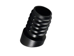 Insteekdop Rond 22mm 1 5-2mm zwart Schuin 18 